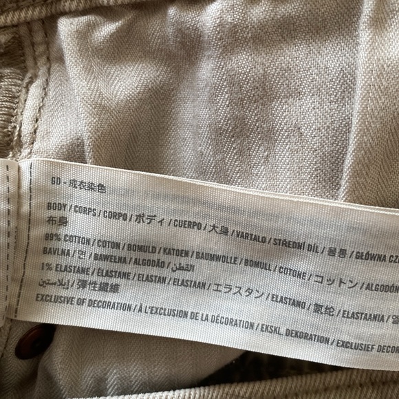 Abercrombie High Rise 90s Relaxed Jeans In Oat Size 29/8r - Picture 9 of 9